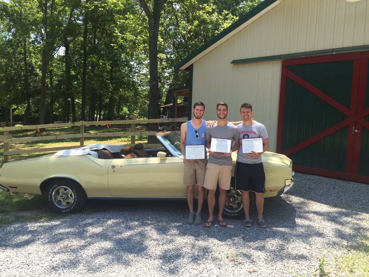ME_the_MECHE's tweet photo. On May 22, the MAD crew explored Arab, Alabama in the Cutlass. #OhioStateAlumni https://t.co/7603HJZzyo
