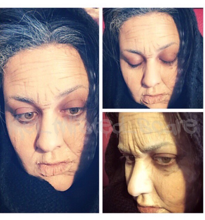 melfromTS's tweet photo. Old aged makeup using @bennyemakeup ,and  @cinemasecrets #makeup #fx #sfx #MUA  #mua #makeupartist #character https://t.co/lg877CdonU