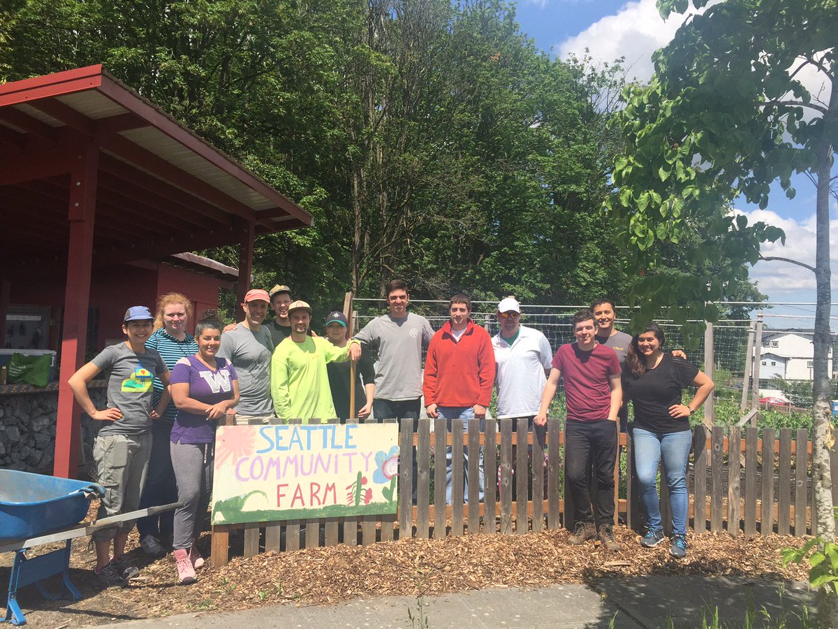 SolidGround's tweet photo. DITTO! Thanks #wheelhouseteam for your sweat & labor at the @solidground Seattle Community Farm for #GenerosityDay! https://t.co/wjizqvBqZf