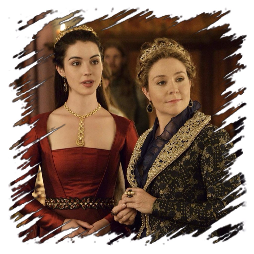ReignedUsIn's tweet photo. #MatherineMonday Sad to soon be saying goodbye to this pairing. 😔 #MaryleavesFrance  #Reign https://t.co/7TlGl0COBf
