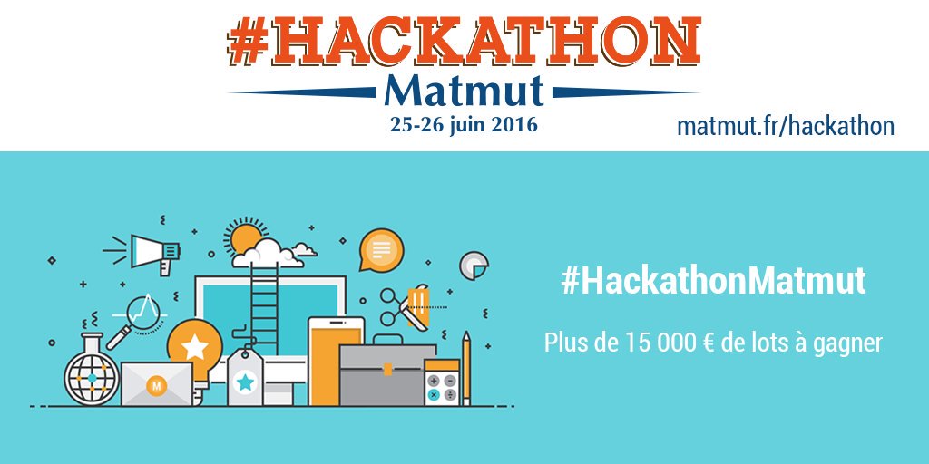 n_w_x's tweet image. Hackathon Matmut ds le cadre du Summer Festival. Nombreux lots à gagner. + infos : summer-festival.nwx.fr/hackathon/ #NWXSF16