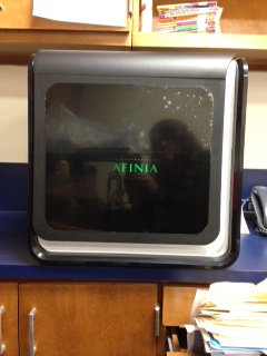 mesbookdiva's tweet photo. Midway Elementary's 3D printer is set-up! #makerspace #MES #BookFair2016 https://t.co/aayMLA1drj