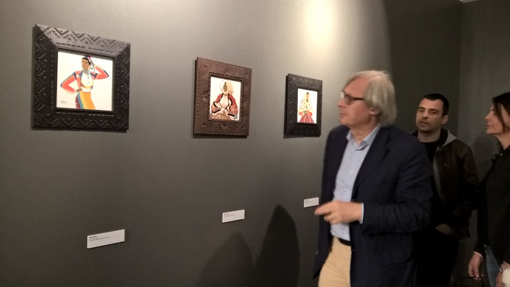 VittorioSgarbi's tweet photo. #Sardegna Mostra di Edina Altara al Palazzo Ducale di #Sassari @stampasgarbi @nino_ippolito https://t.co/Cf9P73uAGN