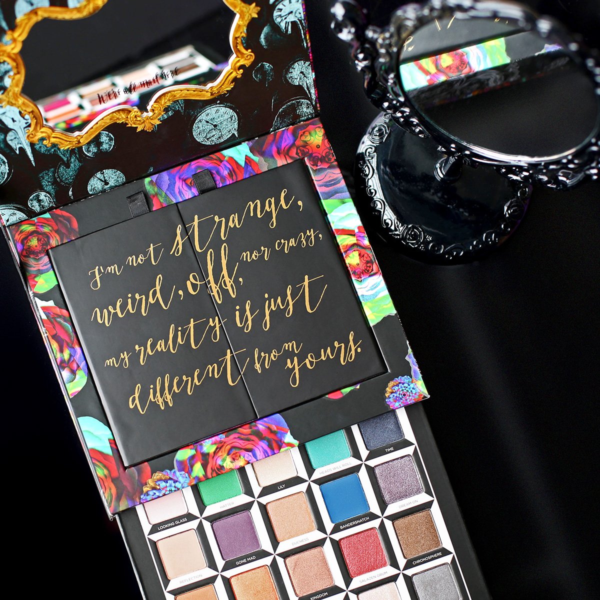 UrbanDecay's tweet photo. We know which palette we’ll be rocking at tonight's the premiere of Alice Through the Looking Glass! #UDinWonderland https://t.co/bXILZUCIo6