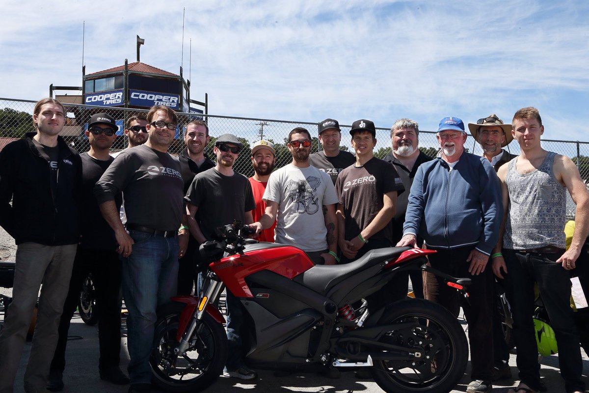 ZeroMC's tweet photo. We fielded a dozen motorcycles at yesterday's #Refuel2016 races at @MazdaRaceway. Great day, zero problems. :-) https://t.co/1L88lOZNTK