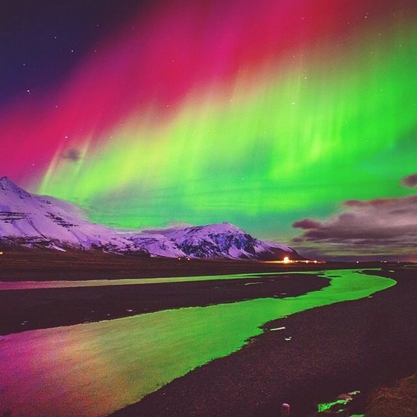 Northern Lights in Iceland.