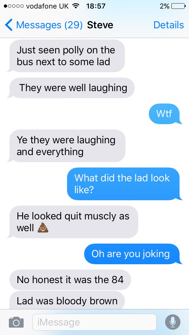 joshprothornton's tweet photo. Brother in law is a prick https://t.co/iG9b50LGjH