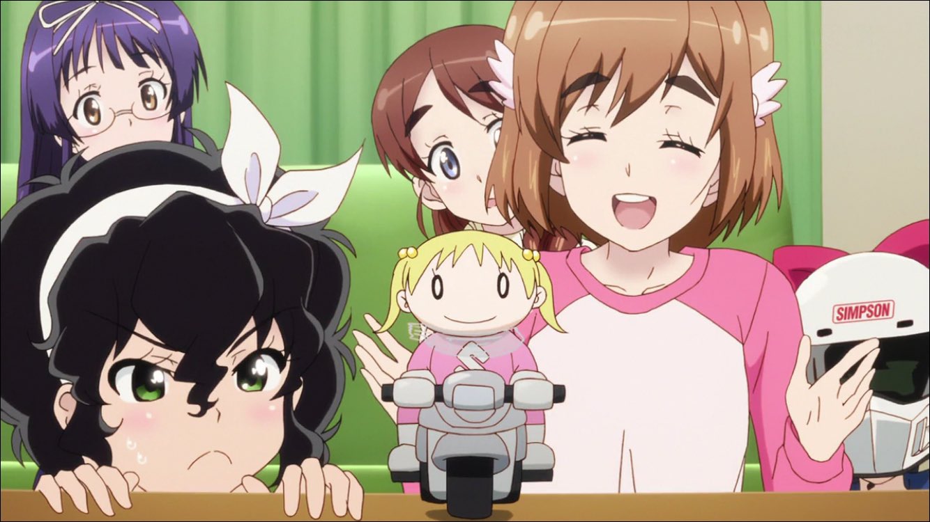 犬公方ねりあん Sur Twitter ばくおん 8話 首のもげた凛ちゃん人形 凛ちゃん 本体 はヨシワラのマフラーw そしてどうやら羽音ちゃんは中学3年までサンタを信じていたらしいwww 恩紗ちゃんの動画配信の下りがカットされていたのは残念だわ ばくおん T