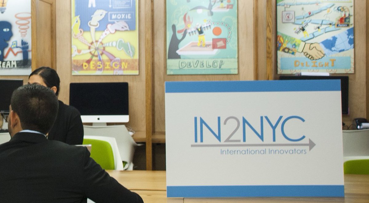 CityCollegeNY's tweet photo. .@NYCMayorsOffice launches #IN2NYC program at CCNY @ZahnCenterNYC https://t.co/KndMCIdbFT @NYCEDC #entrepreneurship https://t.co/tmSEbDSDcL