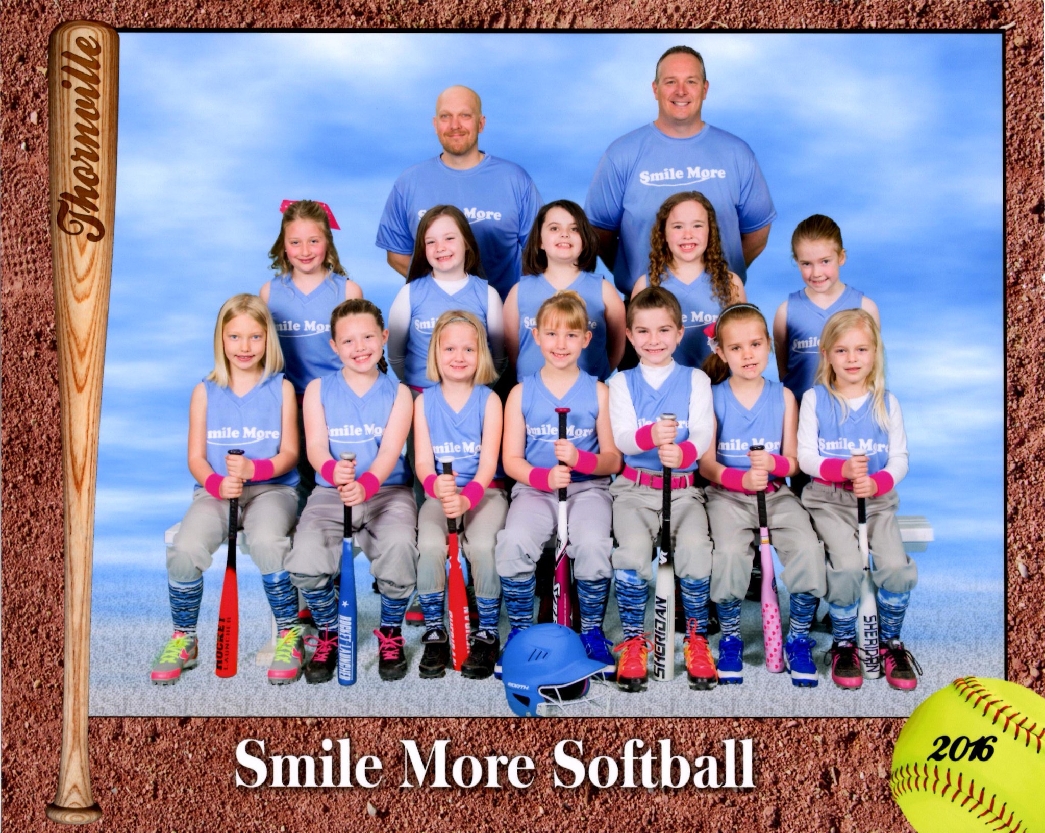 the smile more store on twitter our smile more softball team look