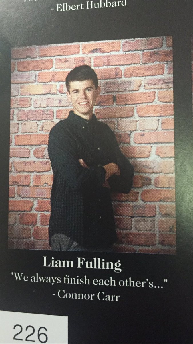 LiamFulling's tweet photo. Thanks for ruining senior year !!!! https://t.co/AWnMnciiiT