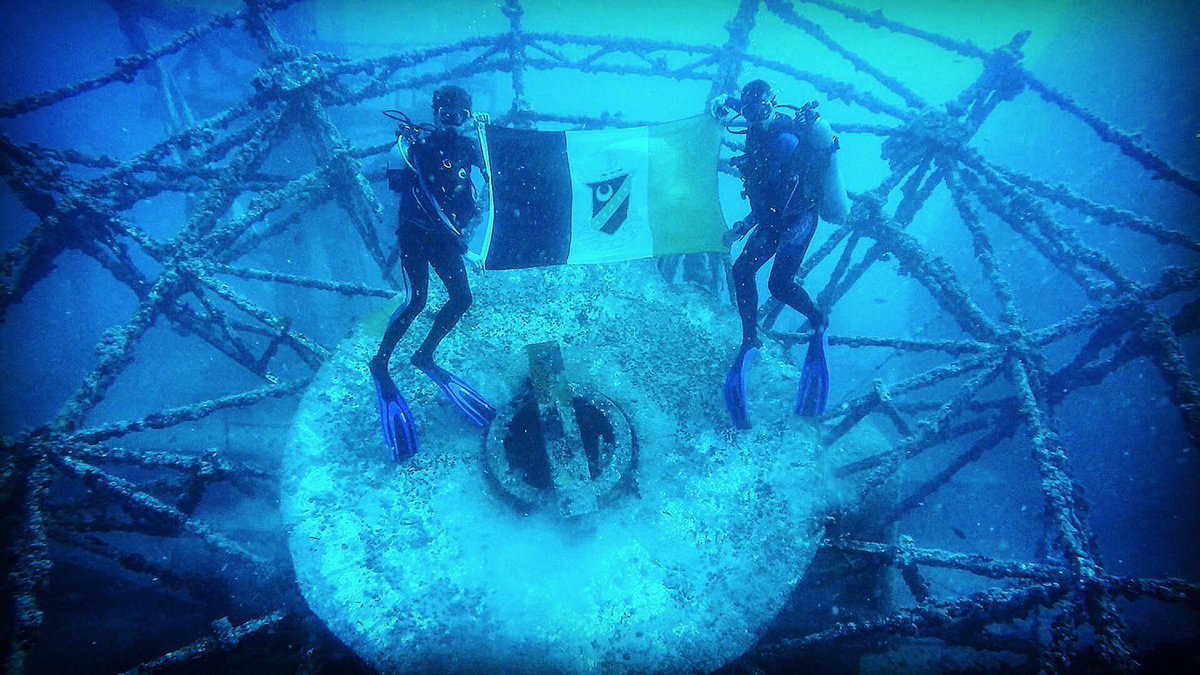 Check out @kappasigmaosu Alex Bellucia &amp; Jason Linker's recent dive trip to the USS Vandenver in Key West
