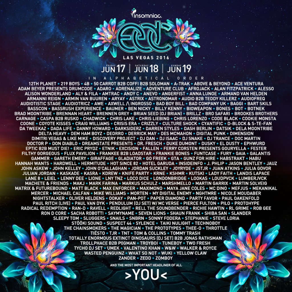 EDC Las Vegas tweet media