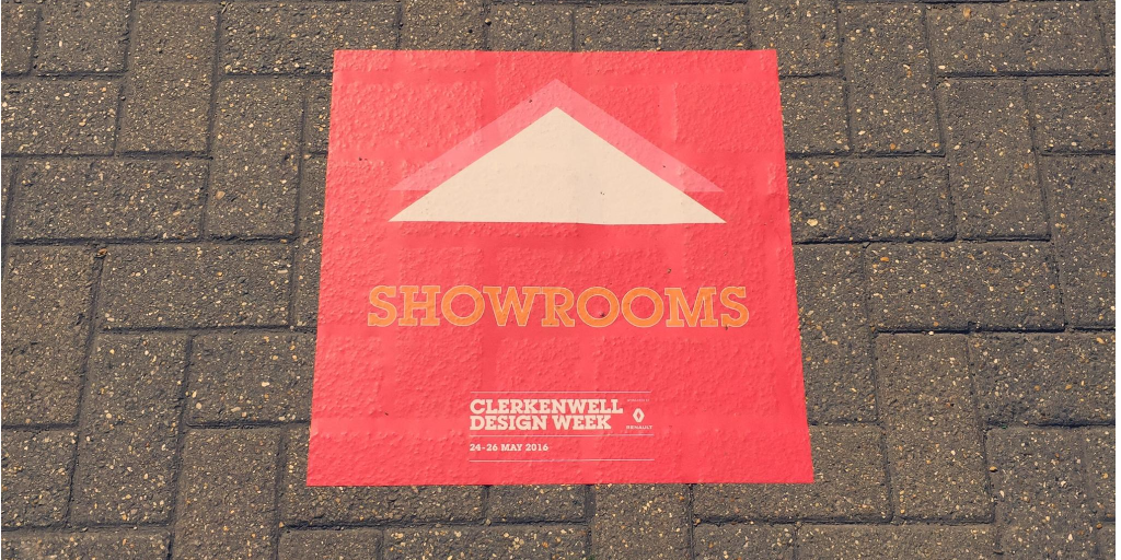 InterfaceInc's tweet image. We're here in London &amp;amp; all signs point to Clerkenwell. We'll bring it to you live! Stay tuned. #CDW2016.