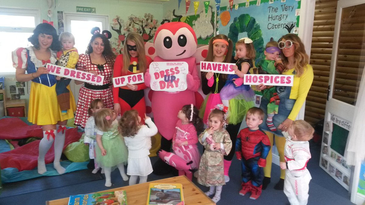 Sallys_design's tweet photo. Dress up day for @HavensHosEvents #LittleHavens during #ChildrensHospiceWeek @NurseryWorld #Essex @MumsnetSouthend https://t.co/OPiAGloS56