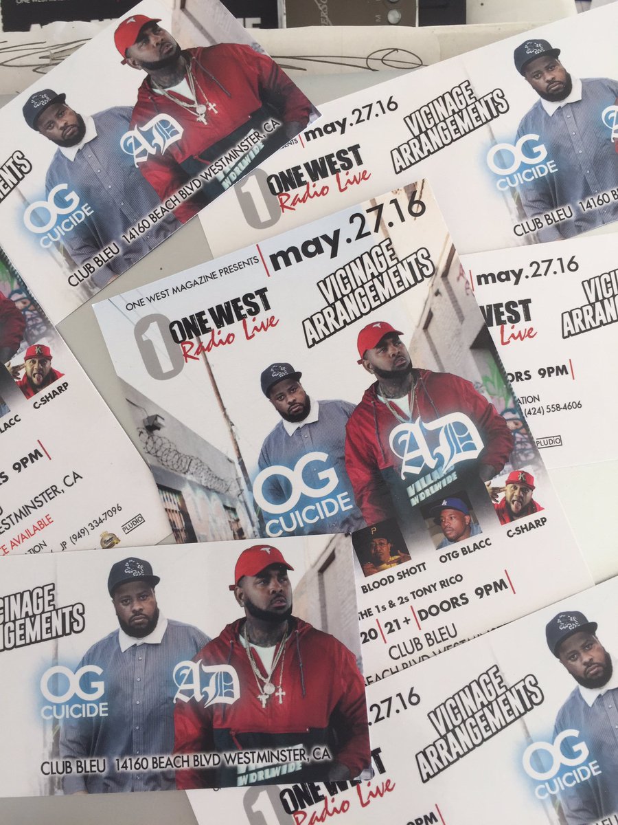 onewesradiolive's tweet photo. Get your tickets now for our May 27th show https://t.co/zidQlQopMr