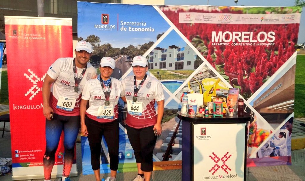 SDEyT_Morelos's tweet photo. Este domingo la SE participó en la 9a edición de la carrera #IPNOnceK2016 en #Xochitepec @INNOVACyT | #Morelos https://t.co/wWppwa4Xr7