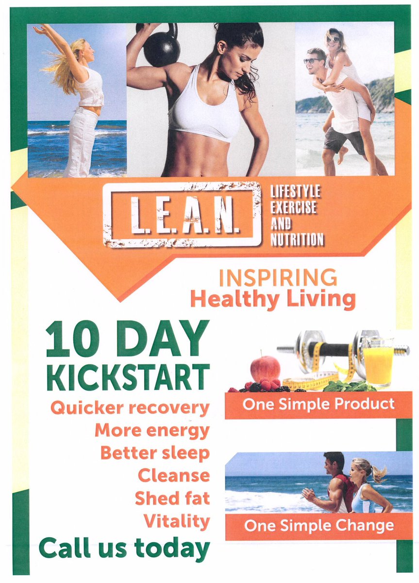 Fuel4ChangePlus's tweet photo. Delightd to announce our new L.E.A.N. Kickstart!! Helpin ppl get healthy &amp; in shape for summer☀️💪👙🍏🍓🍎 #LEAN #Natural https://t.co/gPeCQG9XdE