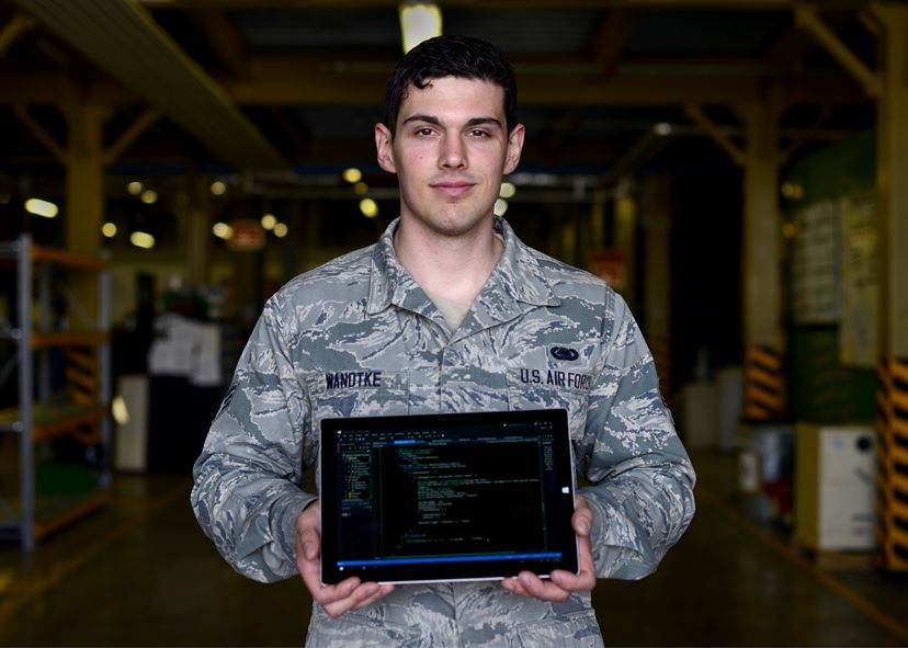 U S Air Force On Twitter PACAF Airman Saves Man hours With 