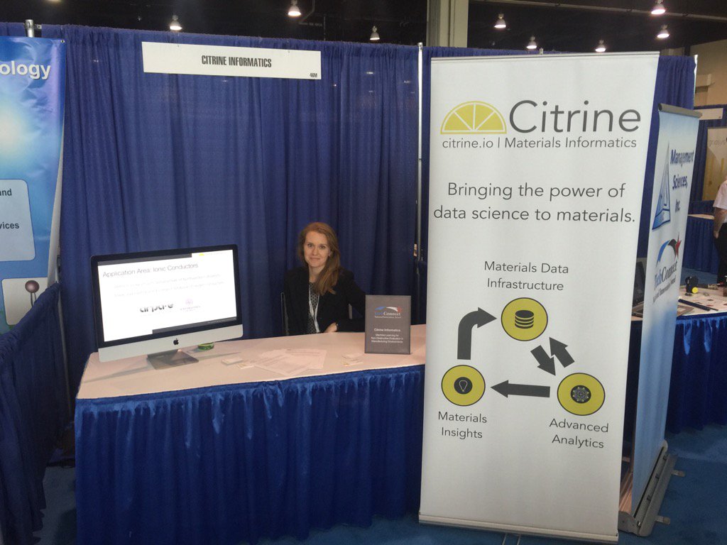 Citrine_io's tweet image. Come visit our booth at the #TechConnectWorld showcase. Booth 46 Monday and Tuesday