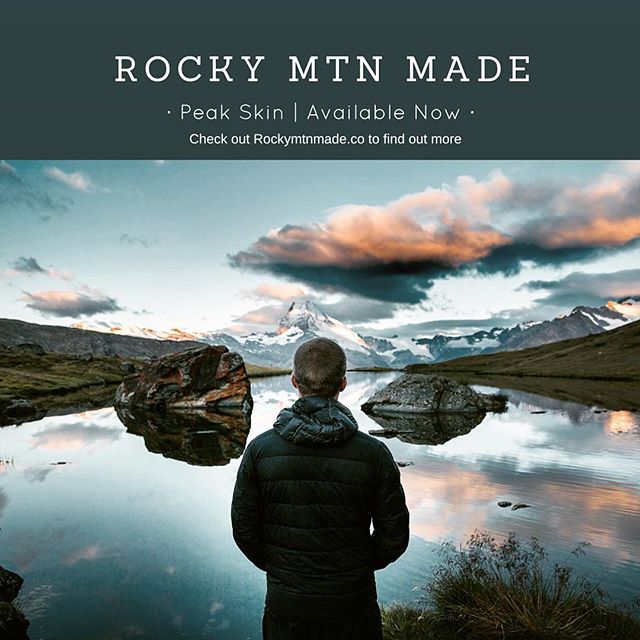 From @rockymtnmade - Check out our website to be among the first to get PEAK SKIN! Only a few days left to receive e