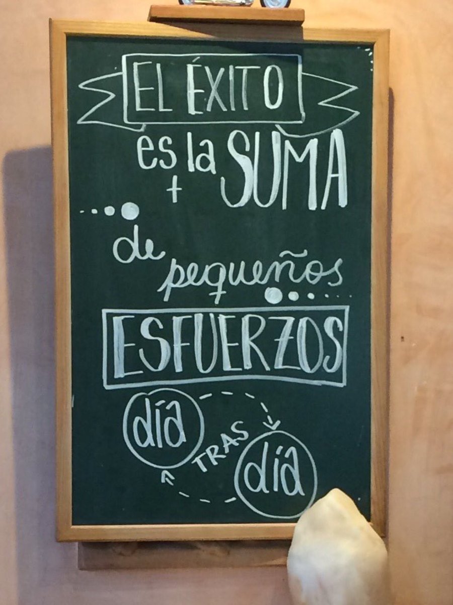 Escolofi's tweet photo. Toma nota: El éxito es la suma de pequeños esfuerzos, día tras día #estaeslaactitud #escolofi https://t.co/wWtmDmnCYJ