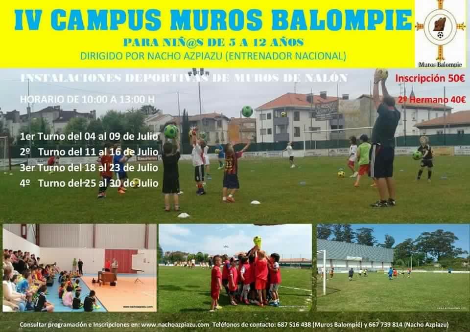 Se va acercando el campus, que dirige Nacho Azpiazu, te esperamos con muchas novedades que iremos informando.