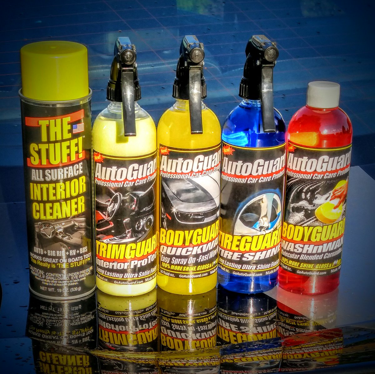 GoAutoGuard's tweet image. @GoAutoGuard GoAutoGuard.com 
These Professional line of Car Care Products are now available to the public.