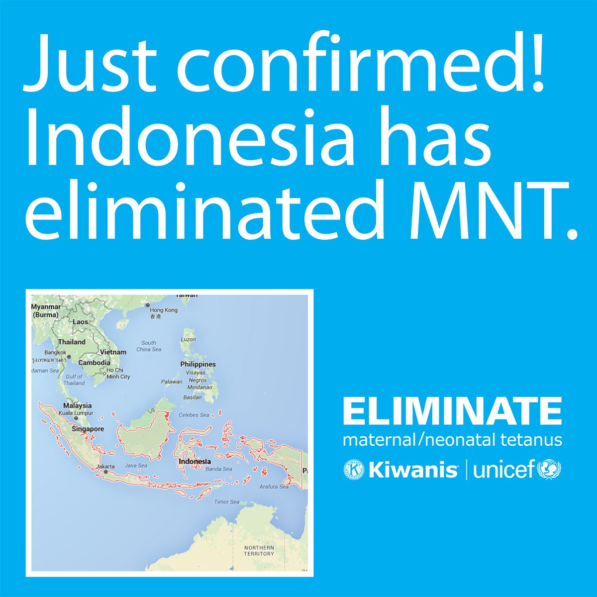 keyclub's tweet image. It&apos;s a happy Monday, because Indonesia has eliminated MNT! 20 countries left to go! #elimin8
