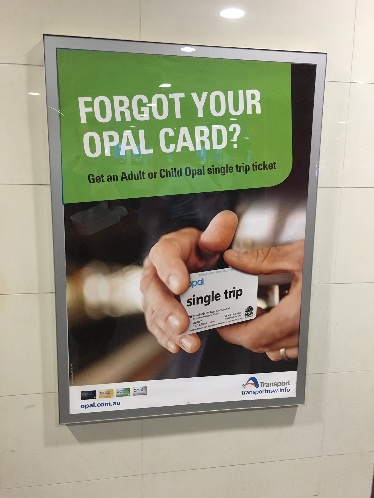 The Opal Card User on Twitter "New opalcard Single trip ticket