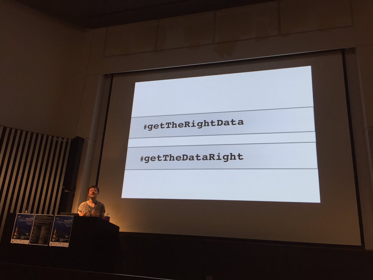 raswak's tweet image. Licia Capra gave us two challenges #getTheRightData &amp;amp; #getTheDataRight for future urban UX design #smartcity #iot