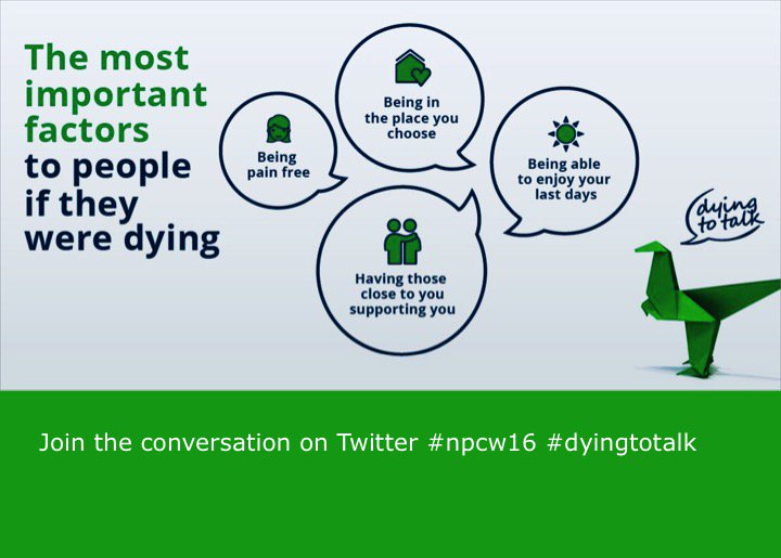 #Dyingtotalk Palliative care offers many things For more information: bit.ly/1OK1SnF #npcw16