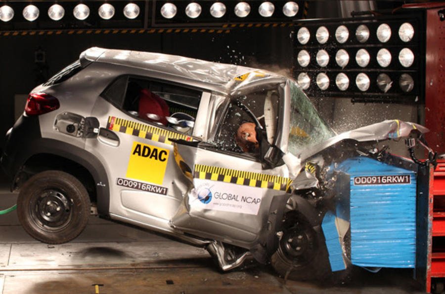 Zero star NCAP rating given to Renault, Hyundai, Mahindra and Maruti Suzuki buff.ly/1NGRq5E