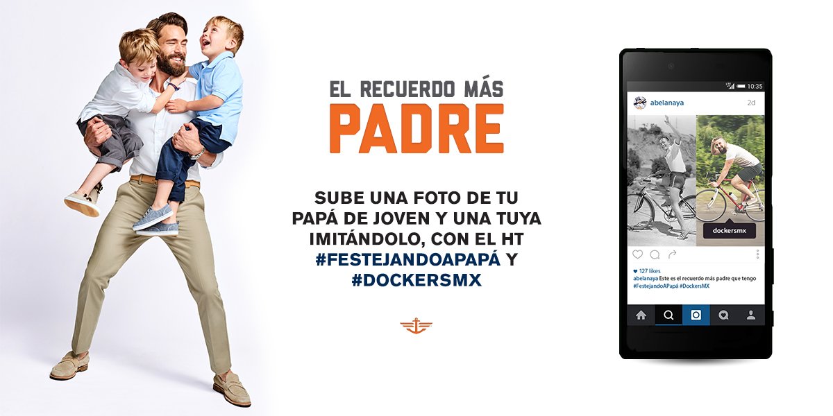 marthadebayle's tweet image. Cambien el look de papá, #DockersMx tiene el outfit y makeover #FestejandoAPapá Participen goo.gl/BnWbZ0