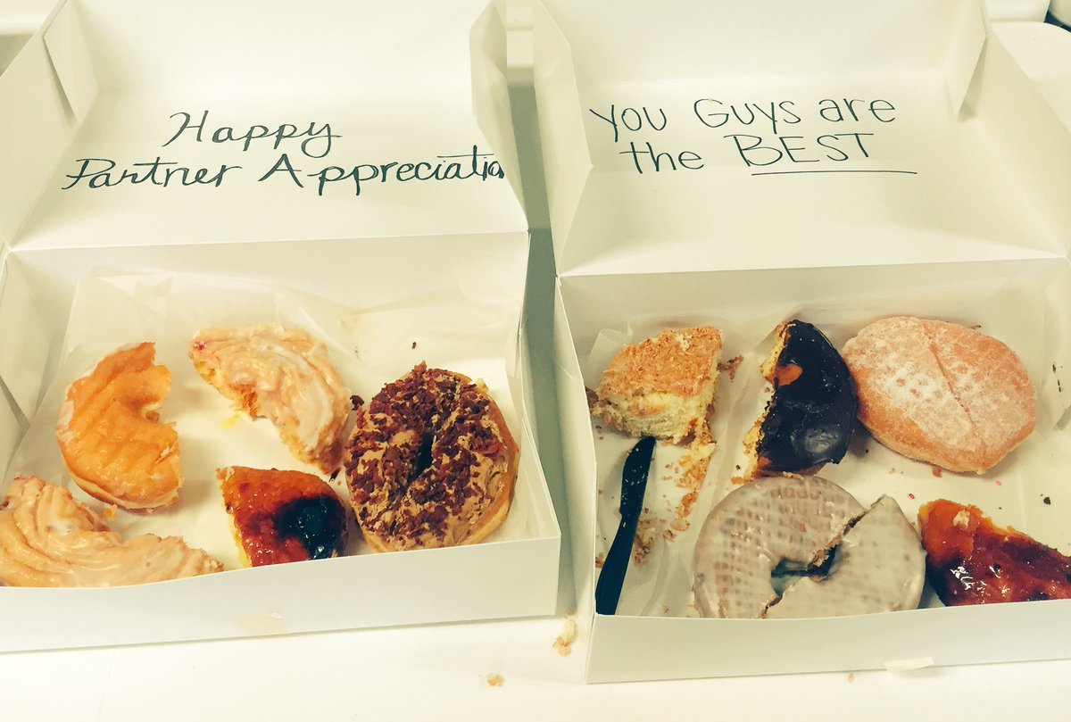 We LOVE our partners! Happy partner appreciation day to all partners! #Sbuxbos