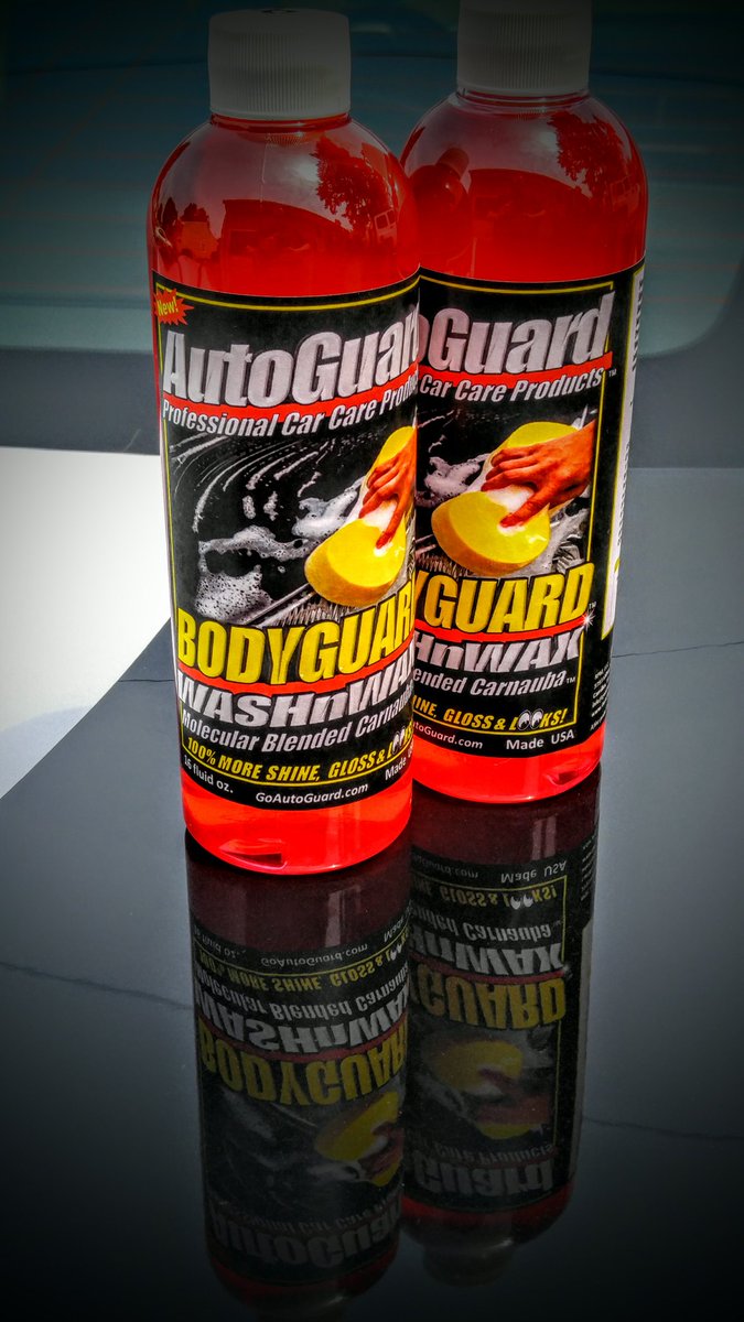 GoAutoGuard's tweet image. @GoAutoGuard. Guard ur vehicles paint from elements w/ Molecular Blended Carnauba BODYGUARD WASHnWAX by AUTOGUARD.