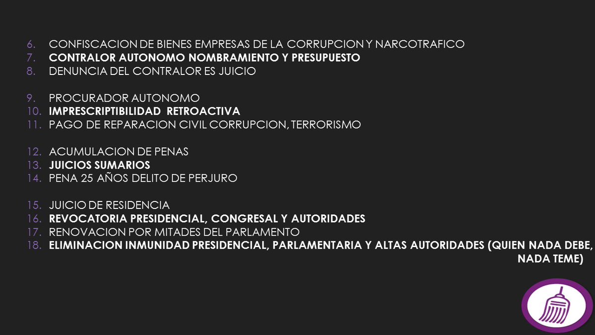 foliverav's tweet photo. Presentamos REFORMAS URGENTES para el Perú y q no pueden esperar a una sgte legislatura
#TeamPopy #KeikoEsPeor https://t.co/K2aOLiOjAO