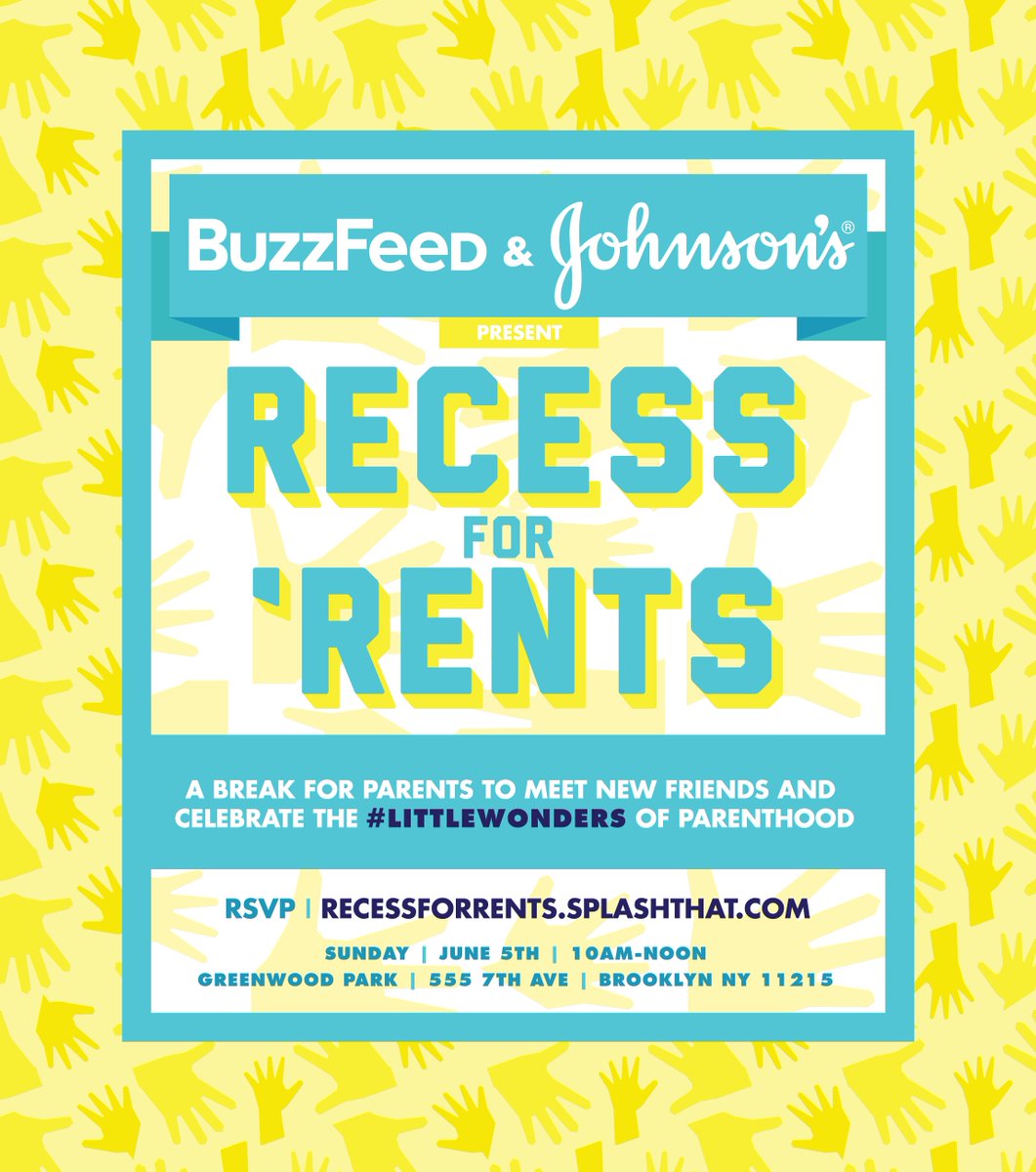 buzzfeedpartner's tweet photo. Calling all new parents: Join us in Brooklyn for some family-friendly fun on 6/5! RSVP here: https://t.co/884J7jpztZ https://t.co/QQzor53ohU