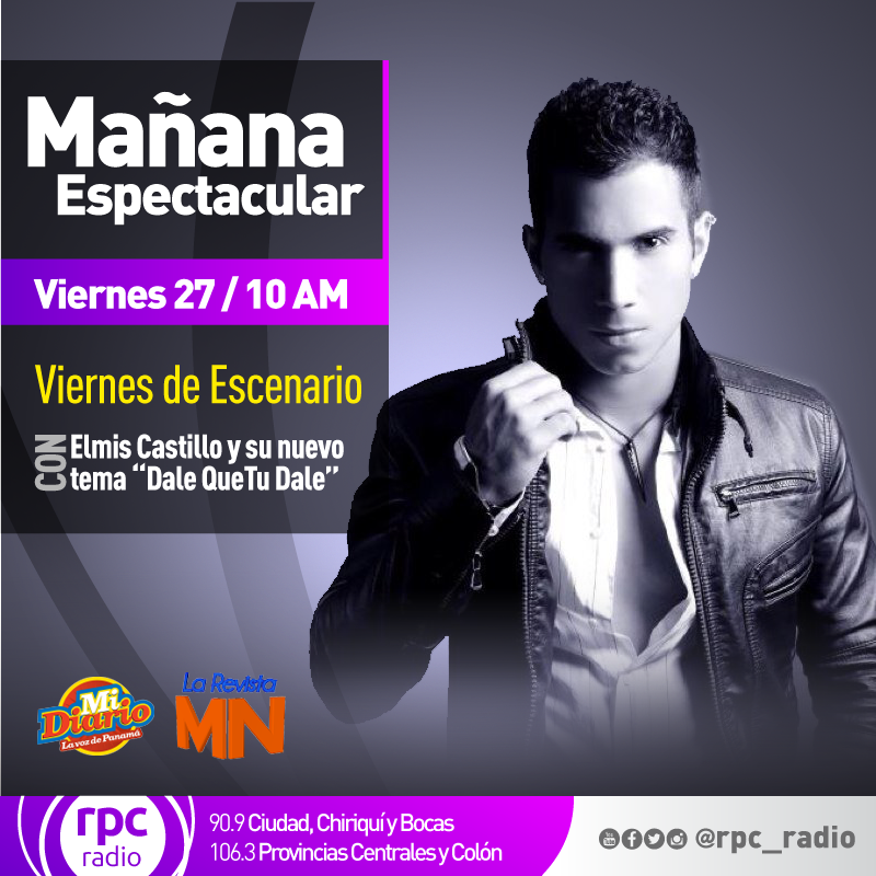 ManuelNunezN's tweet photo. Les presento nuestros artista de este #ViernesDeEscenario @MiDiarioPanama en @rpc_radio  
@MarthaVanessaC https://t.co/8r5lI0lHKL