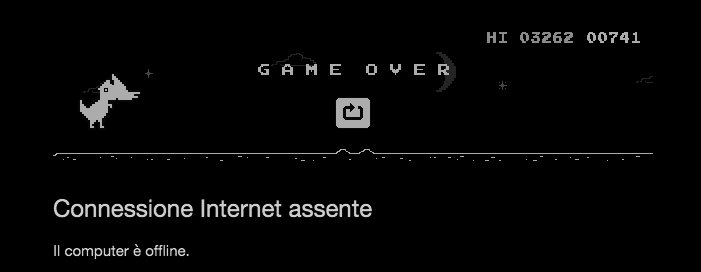 michelepisani80's tweet photo. https://t.co/KNNSFWvDfq Il dinosauro di #googlechorme corre anche di notte!
Per non parlare del record :) https://t.co/HfEZei4qq7