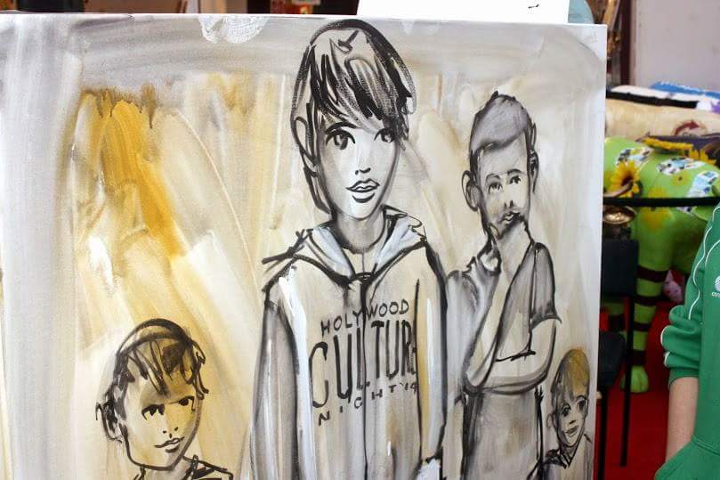 CultureHolywood's tweet photo. #holywoodculturenight returns 16.Sept Going to be the biggest yet!Canvas painted by #EdReynolds #holywood #whatsonni https://t.co/ivfkUG9QHG