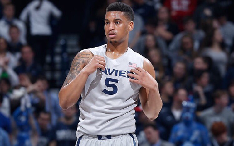 College_Hoops2's tweet photo. Trevon Bluiett will return to Xavier for his junior season https://t.co/jcRWykpcO7