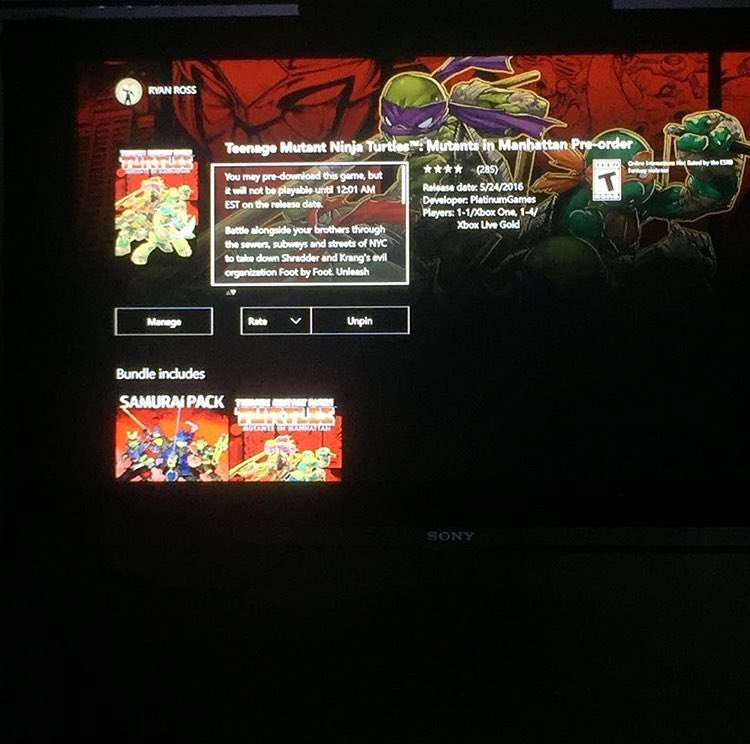 ryanrossupdates's tweet photo. Well my night's sorted 🐢🎮  ¯\_(ツ)_/¯ https://t.co/j5I6tPQxfs