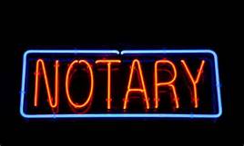 Reminder: We offer traveling notary services!