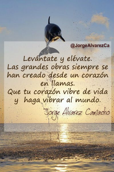 JorgeAlvarezCa's tweet photo. Levántate y elévate! Las grandes obras siempre se han creado desde... https://t.co/OPe15fYGMa