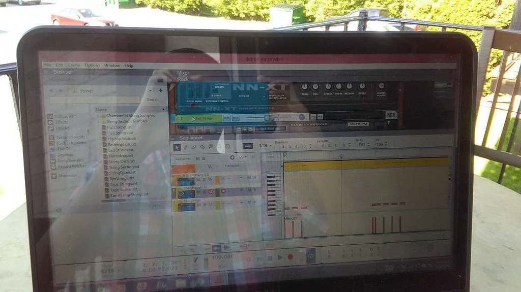 producerpassion's tweet image. making beats on the balcony enjoying the weather #reason8 #propellerhead #propellerheadreason #flstudio #musicflow …