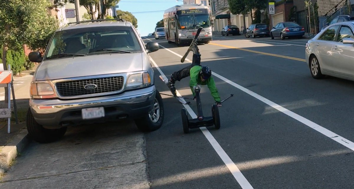 Everyone says ninebotting is like skiing, but when you put skis on a <a href="/NineBot_US/">NineBot US</a> its not the same, except the falls