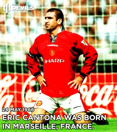 StretfordPaddck's tweet photo. Happy birthday to The King Eric Cantona - 50 TODAY! #mufc #onthisday https://t.co/pIBkeelvH3