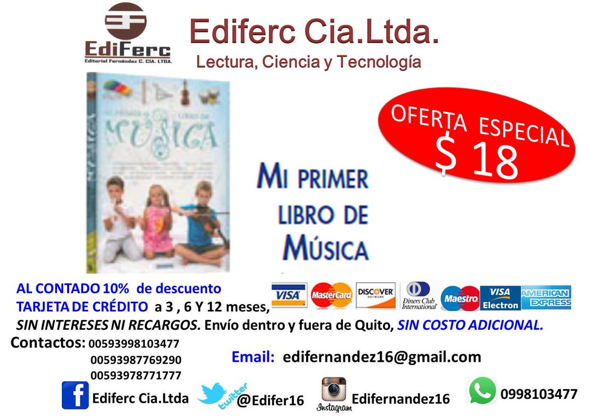 Ediferc16's tweet image. "El que escribe en el alma de un niño escribe para siempre". promociones especiales para Día del Niño SIGUENOS!