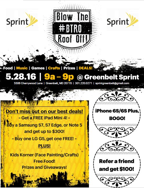 GreenbeltSprint's tweet photo. Free food, fun, crafts, and music. Hey @mikejonesradio and @DC101, can we get a RT on this?? @ch117622 @addessoj https://t.co/UBOM7KMSDq